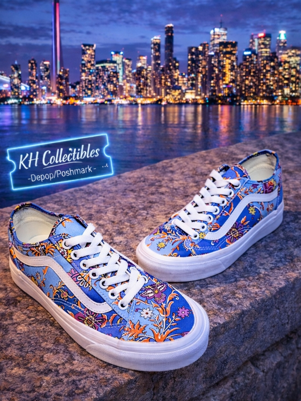 Vans x Liberty Fabrics Old Skool Tapered Floral Patchwork - Women's 8.5 NWOT